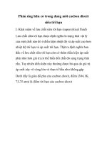 Phản ứng hữu cơ trong dung môi cacbon dioxit siêu tới hạn ppsx