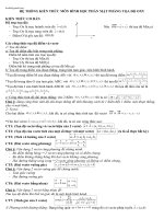 chuyende: Phuong trinh duong thang trong Oxy