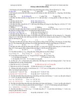 ĐỀ CƯƠNG_VL11CB_HKI CÓ ĐÁP ÁN