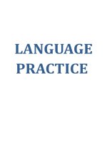 LANGUAGE PRACTICE potx