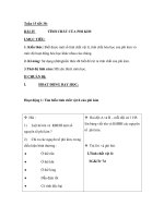 Giáo án hóa học lớp 9 - Tiết 30 ppsx