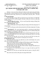 Quy định chế độ hội họp...