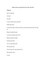 Thẩm tra báo cáo quyết toán của các đơn vị dự toán docx