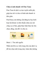Chia sẻ ảnh nhanh với Fine Tuna docx
