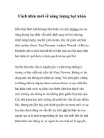 Cách nhìn mới về năng lượng hạt nhân pdf