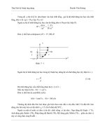 Thủy Khí Lực Học - Kỹ Thuật Ứng Dụng phần 2 docx
