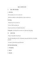 Giáo án hóa học lớp 12 chương trình nâng cao - Bài 12 docx