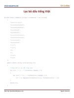 Lọc bỏ dấu tiếng việt ppt