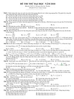 ĐỀ _ ĐÁP ÁN THI THỬ ĐH LÝ 2010_4