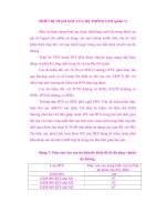 THIẾT BỊ TRẠM GỐC CỦA HỆ THỐNG GSM (phần 7) ppsx