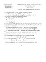 Đề thi tuyển chọn học sinh giỏi toán 2 pot