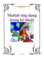 Matlab ứng dụng trong kỹ thuật ppt