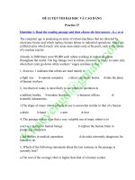 ĐỀ THI THỬ ĐH P27 - TIẾNG ANH