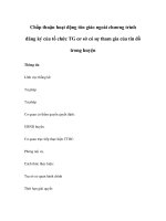 Chấp thuận hoạt động tôn giáo ngoài chương trình đăng ký của tổ chức TG cơ sở có sự tham gia của tín đồ trong huyện ppt