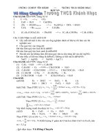 D/A môn hoa vao 10 Ninh Binh 2010-2011