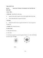 Giáo án hóa học lớp 9 - Tiết 39&40 ppt