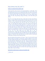 Động vật không xương sống ( phần 13 ) Sinh sản và phát triển lớp nhiều chân potx