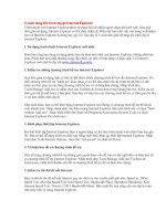 5 cách tăng tốc trình duyệt Internet Explorer