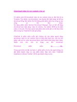 Download video từ các website chia sẻ docx