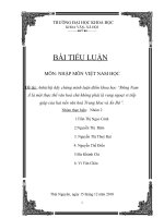 NHẬP MÔN VIỆT NAM HỌC docx