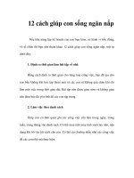 12 cách giúp con sống ngăn nắp ppsx