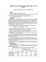 NGHIÊN CỨU SẢN XUẤT PHÂN BÓN ĐẶC CHỦNG CHO CÂY TRỒNG pps