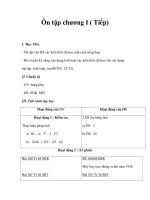Ôn tập chương I ( Tiếp) ppt