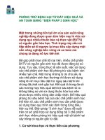 PHÒNG TRỪ BỆNH HẠI TỪ ĐẤT HIỆU QUẢ docx