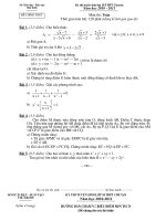 Tuyển sinh vào 10 chuyên THÁI BÌNH 2010