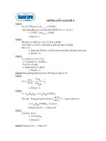 Hướng dẫn giải đề số 4 thi thử hoá đại học năm 2009 pot