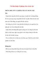 Vài thủ thuật về phỏng vấn và xin việc pot