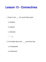 Lesson 13 - Connectives doc