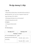Ôn tập chương I ( tiếp) ppt