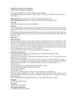 VIÊN NÉN CALCI VÀ VITAMIN D ppt