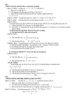 21 đề thi tốt nghiệp thpt chuẩn và nâng cao