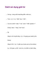 Cách sử dụng giới từ doc