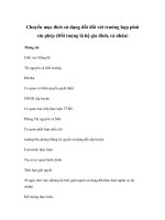 Chuyển mục đích sử dụng đất đối với trường hợp phải xin phép (Đối tượng là hộ gia đình, cá nhân) pptx