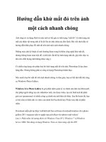 Hướng dẫn khử mắt đỏ trên ảnh một cách nhanh chóng ppsx