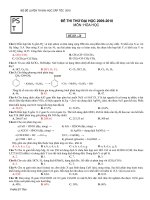 45 ĐỀ LUYỆN THI ĐẠI HỌC CẤP TỐC - (28)