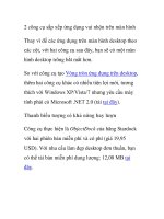 2 công cụ sắp xếp ứng dụng vui nhộn trên màn hình pptx