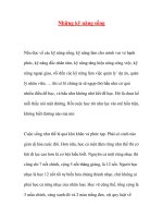 Những kỹ năng sống ppt