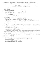 đề vào lớp 10 tỉnh quảng nam 2010-2011