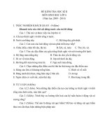 Đề kiểm tra HKII Sinh 7( 09-10)