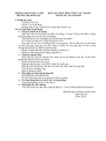 báo cáo công tác tháng 5,6 MG Đông Hà