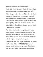 Chìa khóa thành công cho ngành phân phối doc