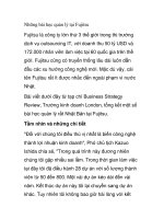 Những bài học quản lý tại Fujitsu docx