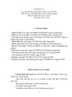 Tổng hợp hồ sơ án hình sự doc