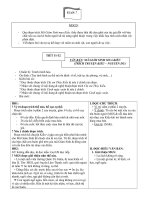 GIÁO ÁN VĂN 9 TUẦN 7