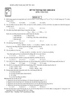 45 ĐỀ LUYỆN THI ĐẠI HỌC CẤP TỐC - (22)
