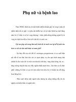 Phụ nữ và bệnh lao doc